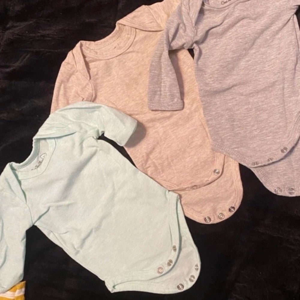 Assorted Colorful Baby Bodysuits Set - Picture 4 of 6